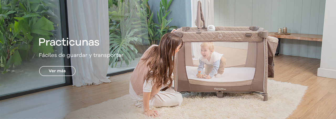 Practicunas ¡Fáciles de armar, fáciles de transportar! Garantizan el máximo confort junto con la mejor funcionalidad y resistencia.