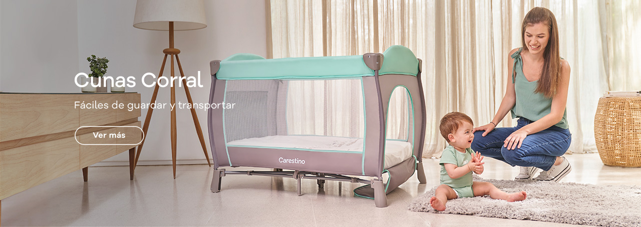 Cunas corral ¡Fáciles de armar, fáciles de transportar! Garantizan el máximo confort junto con la mejor funcionalidad y resistencia.